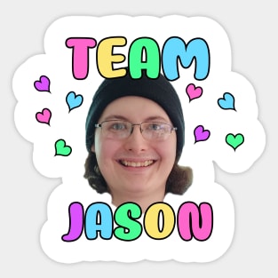 TEAM JASON Sticker